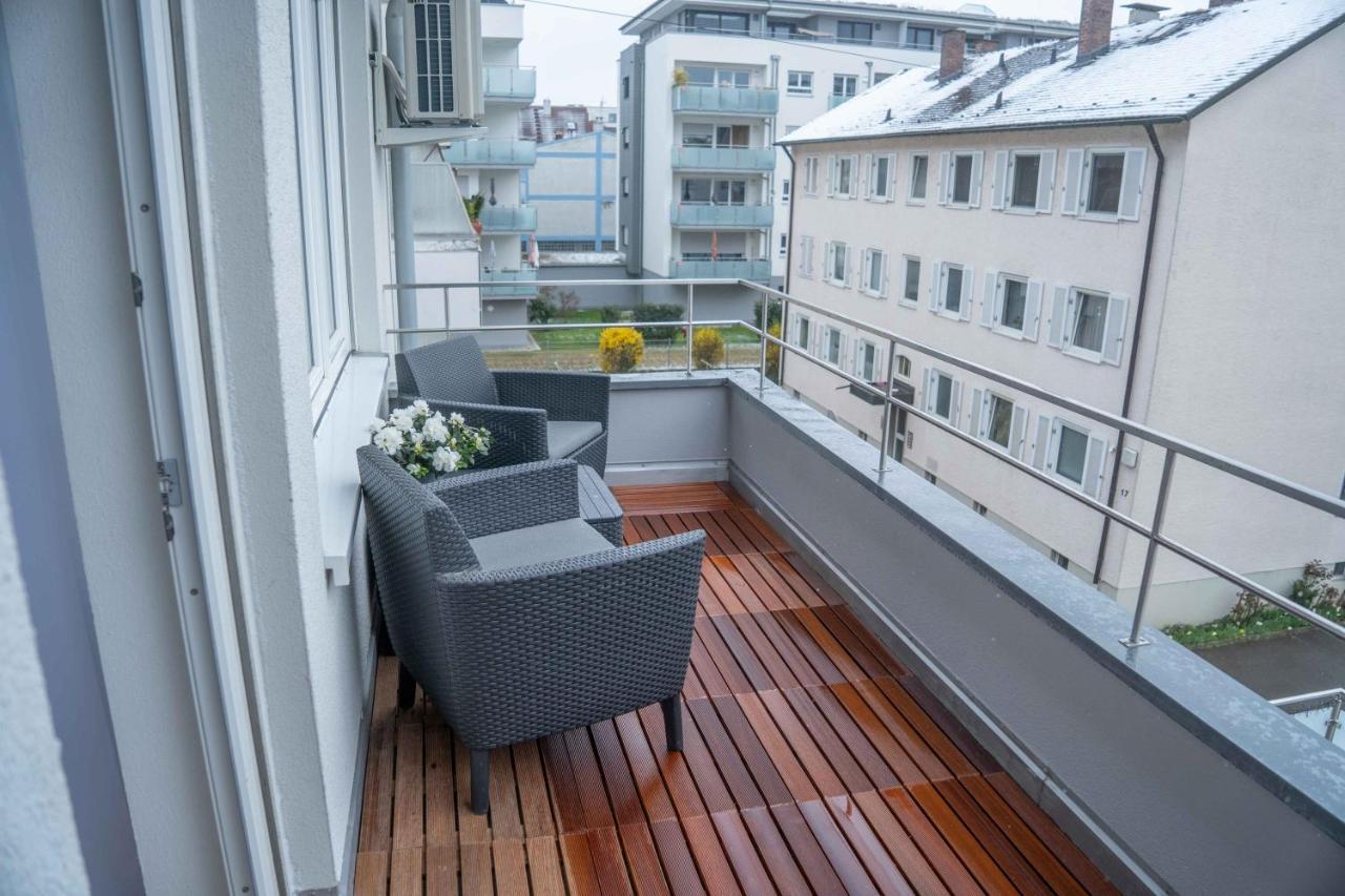City Apartments Fn L 6 Klimatisiert Mit Balkon 腓特烈港 外观 照片